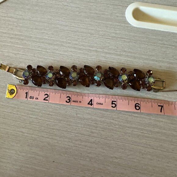 Delizza and Elster, Juliana Line, 5 link bracelet with Topaz and Romance Stones - Picture 6 of 6